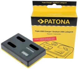 Patona Incarcator acumulatori triplu PATONA USB-C Sony NP-BX1 (PT-1711)