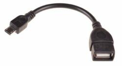 USB-C (OTG), USB kábel, fekete
