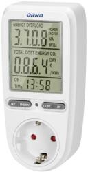 Orno Digitális fogyasztásmérő 0-3680W 16A (OR-WAT-435GS)