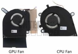 ASUS ROG Strix SCAR III G531GD G531GT series CPU 13NR01L0T01011 and GPU 13NR01L0T02211 5V 0.5A processzor/CPU és videókártya/GPU hűtő/ventilátor/fan szett