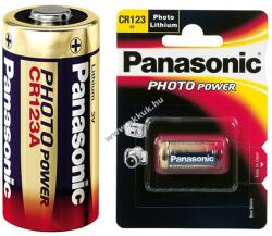 Panasonic CR123A elem 3V 1db/csomag Lithium