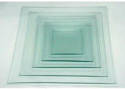  Üvegtál négyszögletes 20x20 cm-es 2835 (2835)