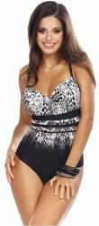 Lorin Costum de baie întreg Tire negru model animal, S Costum de baie dama