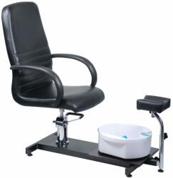 Beauty system Pedikűrös szék masszázstálcával BW-100 fekete