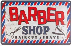 Dekorációs tábla BARBER B002 - fém dombornyomott