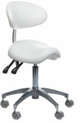 Beauty system Orvosi szék háttámlával, fehér - nagykereskedelem-szalonok - 92 907 Ft