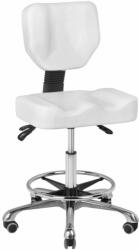  Háttámlás kozmetikai szék, fehér - nagykereskedelem-szalonok - 60 493 Ft