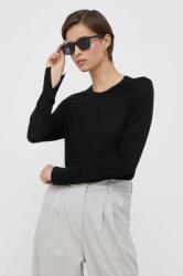 Calvin Klein gyapjú pulóver könnyű, női, fekete - fekete XS - answear - 35 990 Ft