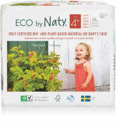 Eco by Naty Naty Eco by Naty 4 Pluszos biopelenka 9-20 kg