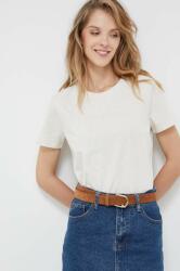 Tommy Hilfiger t-shirt női, bézs - bézs XS - answear - 19 990 Ft