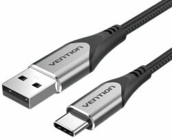 Vention Type-C (USB-C) to USB 2.0 Cable 3A Gray 0.25m Aluminum Alloy Type (CODHC)