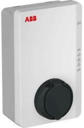 ABB E-autó töltő RFID WiFi Bluetooth 4G 3-fázis 1x 22kW fali 1xT2aljzat IP54 Terra AC-W22-S-R-C-0 ABB (6AGC082154)