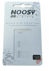 Utángyártott Noosy Nano SIM és micro SIM adapter (3db)