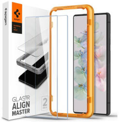 Google Spigen AlignMaster Google Pixel 7 Tempered kijelzővédő fólia (2db) (AGL05199) - speedshop