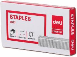 Deli Essential Tűzőkapocs - 24/8 - 500 db (46731)