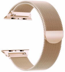 BStrap Milanese szíj Apple Watch 42/44/45mm, Champagne