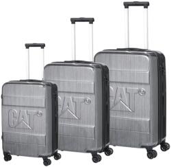 Caterpillar Set 3 trollere CATERPILLAR Cargo Cat-D 2.0 Nested (20/24/28 inch) - material ABS - gri lucios (CAT-84041-95) Valiza