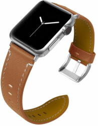 BStrap Leather Italy szíj Apple Watch 42/44/45mm, Brown
