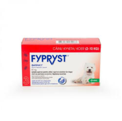 FYPRYST Fypryst Dog S 2-10 kg, Cutie cu 3 Pipete