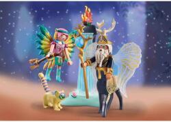 Playmobil Knight Fairy Hildi Si Abjatus - Playmobil Adventures Of Ayuma (pm71235)
