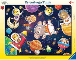 Ravensburger Puzzle Tip Rama Animalute In Spatiu, 40 Piese - Ravensburger (rvspc05634)