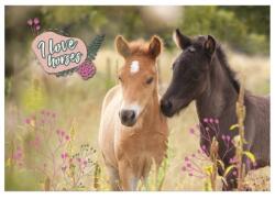 Derform I love horses lovas asztali könyöklő - Virágok között