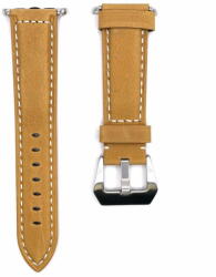  BStrap Leather Lux szíj Apple Watch 42/44/45mm, silver/brown