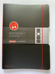 Herlitz MyBook Notesz Prémium 2 in 1, A4, 80 lap , fekete (11361508)