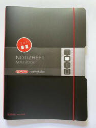 Herlitz MyBook Notesz Prémium 2 in 1, A4, 80 lap , fekete