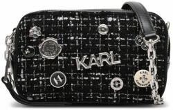 KARL LAGERFELD Дамска чанта KARL LAGERFELD 226W3081 Black/White 998 (226W3081)