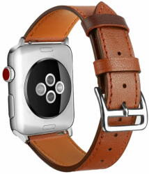 BStrap Leather Rome szíj Apple Watch 42/44/45mm, Brown