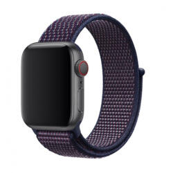 BSTRAP Nylon szíj Apple Watch 42/44/45mm, Purple (SAP005C16)