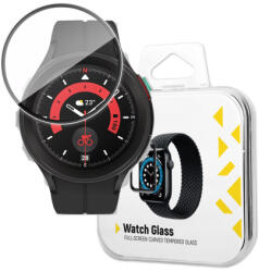 MG Full Glue üvegfólia Samsung Galaxy Watch 5 Pro 45mm, fekete