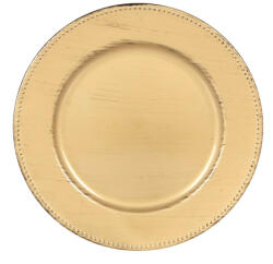 la Mediterranea Farfurie suport din polipropilena 33 cm, gold antichizat (AVIND284)