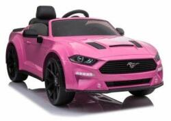LeanToys Masinuta electrica pentru copii, ford mustang roz, cu telecomanda, 2 motoare, greutate maxima 30 kg, 8289 - bekid