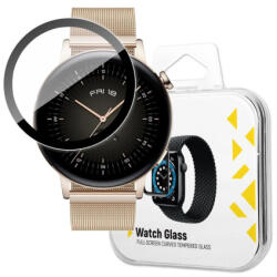 MG Watch Glass Hybrid sticla temperata pentru Huawei Watch GT 3 42mm, negru