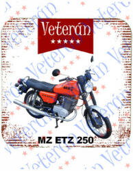  Veterán motoros poháralátét - MZ ETZ 250 (147454)
