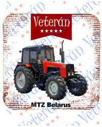  Veterán traktoros poháralátét - MTZ Belarus 1221.2 (628736)
