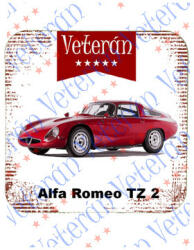  Veterán autós poháralátét - Alfa Romeo TZ 2 (980378)
