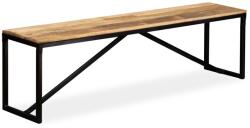 vidaXL Bancă din lemn masiv de mango, 160 x 35 x 45 cm (244904) - comfy