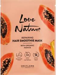 Oriflame Mască de păr regenerantă cu papaya organică - Oriflame Love Nature Repairing Hair Smoothie Mask With Organic Papaya 30 ml