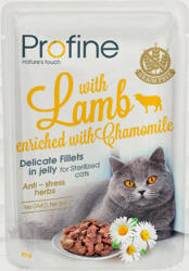 Profine Adult Fillets in jelly lamb 85 g