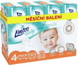 Linteo Baby Premium Maxi+ 10-17 kg 184 db