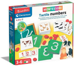 Clementoni Montessori - Tapintható számok fejlesztő és oktató játék (50223)