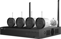 IMOU IP wifi csőkamera szett - NVR1104/F22FE kit (4x 2MP-2, 8mm, H265, mikr. , FullColor + IR30m; 1x NVR 4csat, 1TB HDD) (KIT/NVR1104HS-W-S2/4-F22FE) - smart-otthon
