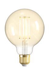 WOOX Smart Home Filament design bulb LED Izzó - R5139 (E27, 4, 9W, 470 Lumen, warmw2700K/coldw6500k, Wi-Fi, 15000h) (R5139) - smart-otthon