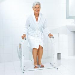 RIDDER Bară mobilă de sprijin pentru toaletă alb 150 kg A0110101 A0110101 (421614)