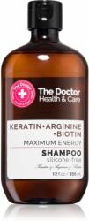 The Doctor Health & Care Keratin + Arginine + Biotin Maximum Energy Sampon cu keratina pentru intarire si stralucire 355 ml