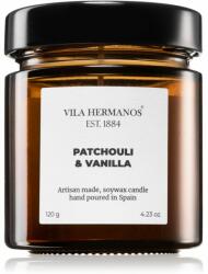 Vila Hermanos Apothecary Patchouli & Vanilla ароматна свещ 120 гр