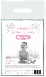 MonPeri Dry Baby Wipes tisztító törlőkendő gyermekeknek születéstől kezdődően 100 db